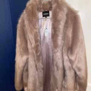 Express Faux Fur coat